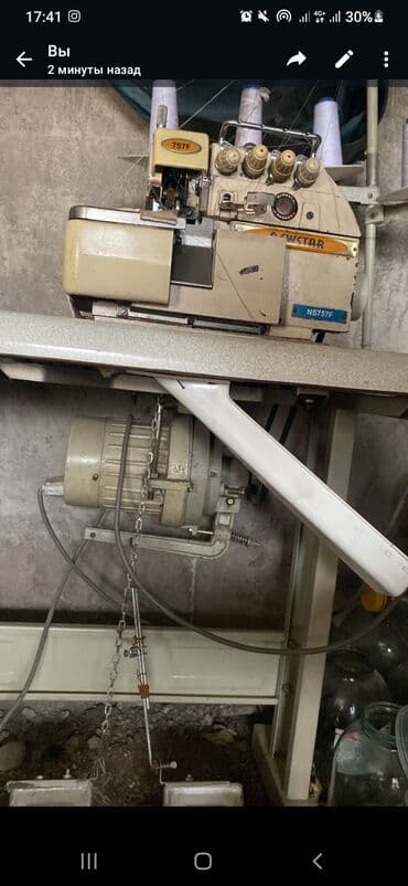 промышленные швейные машины бу: Продается 5нитка со звуком 
в хорошем состоянии — 1