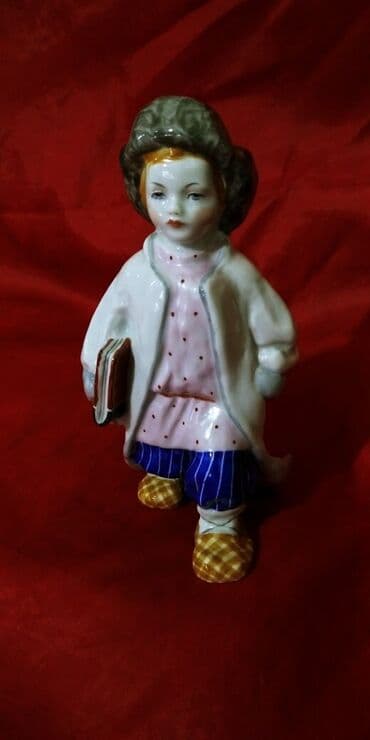 продажа статуэток: Фарфоровая статуэтка. ЛФЗ. Филипок 1960 год. редкая,(ОРИГИНАЛ) не — 1