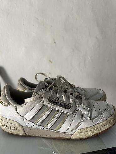 Кроссовки и спортивная обувь: Мужские кроссовки, 40.5, Adidas Originals, Б/у, цвет - Белый, Бесплатная доставка — 1