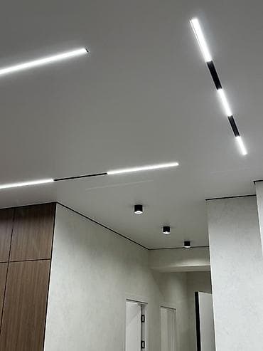 microsoft surface: Натяжной потолок Матовое Монтаж — 4