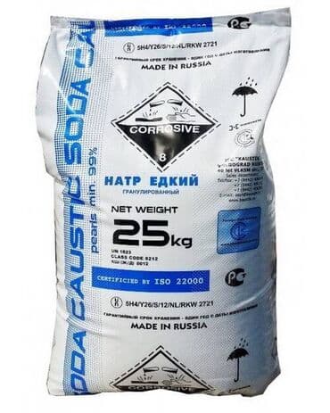 Сода каустическая гранулированная производство Россия Каустик, сода