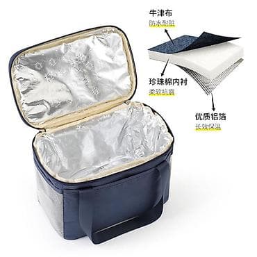 сумка термос для еды: Рюкзак, Материал: Полиэстер, Унисекс, Новый — 3