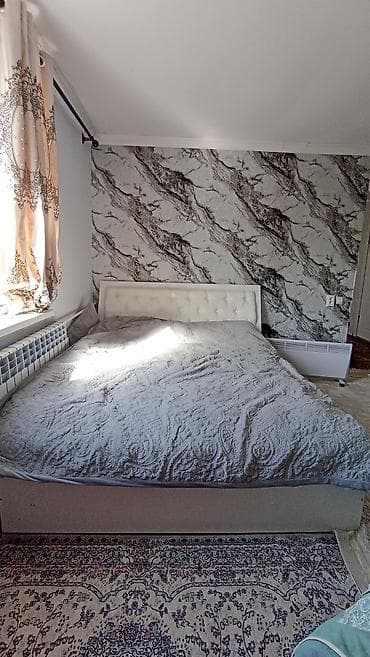 Двуспальная кровать с мягким изголовьем - Размер спального места