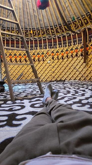 струны нейлоновые: Продажа юрты, Каркас Деревянный, 85 баш, Диаметр: 6 метров — 3