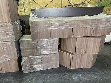 шкаф пасуды: Кухонный шкаф, Навесной, Без мойки, Другой материал — 1