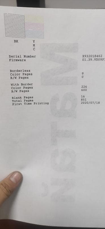 Epson l3153 с wifi 3в1.Цветная Распечатка Копия Сканер. состояние как — 2