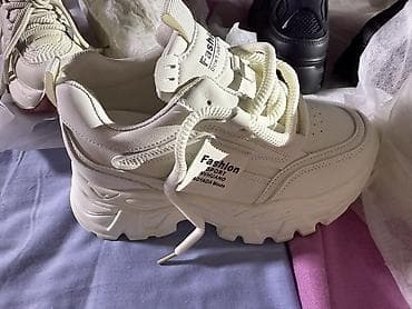 модный: Кроссовки, 37, Fashion, Новый, цвет - Белый, Самовывоз — 9