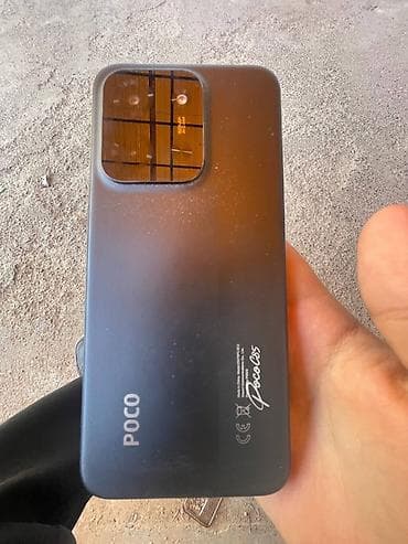 note 15: Poco C85, Б/у, 256 ГБ, цвет - Черный, 2 SIM — 2