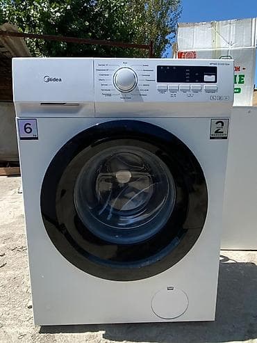 zv e1: Стиральная машина Midea MFG60-1003 Slim (фронтальная загрузка) - — 1