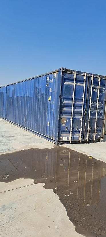 морской контейнер 40 тон: 40-футовый морской контейнер (High Cube) - Тип: сухогрузный, модель — 2