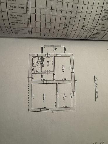 квартира бишкек 8000: 3 бөлмө, 50 м², 104-серия, 1 кабат, Косметикалык ремонт — 3