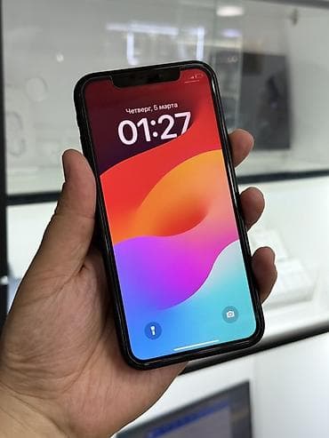 айвон хр: IPhone Xr, Б/у, 64 ГБ, Черный, Защитное стекло, Чехол, 74 % — 2