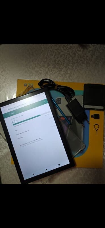 стекла для планшетов chyi: Планшет, Acer, эс тутум 128 ГБ, 9" - 10", 4G (LTE), Колдонулган, Классикалык түсү - Ак — 2