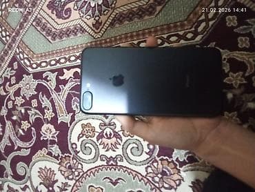 IPhone 7 Plus, Б/у, 128 ГБ, Черный, 100 %