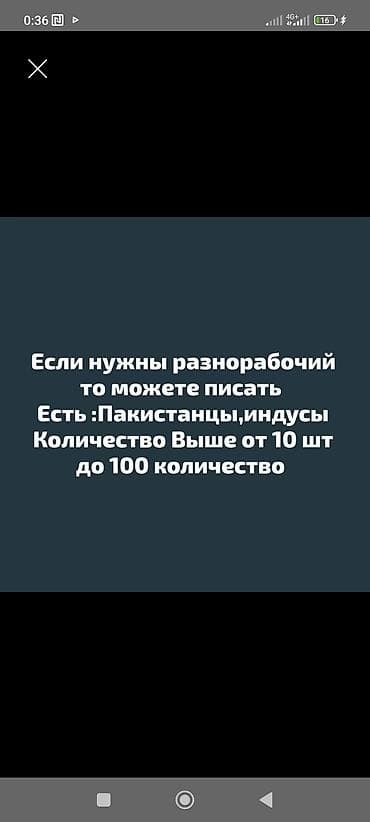 Другие стройуслуги: Услуга: предоставление бригад разнорабочих под ваши задачи. - — 1
