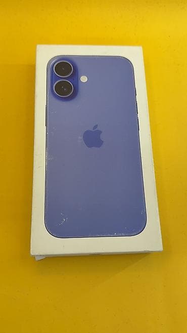Мобильные телефоны и аксессуары: IPhone 16, Б/у, 128 ГБ, Коробка, 97 % — 2