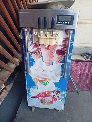 серый холодильник: Аппарат для мягкого мороженого (фризер) 220волт - Напольная модель на — 2