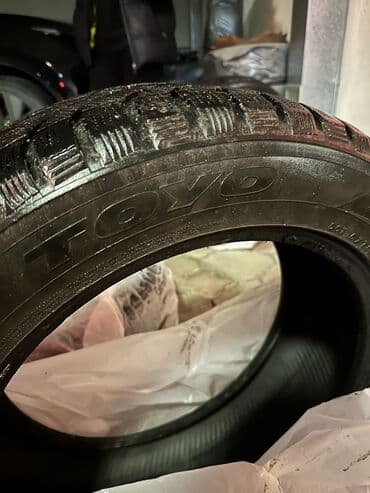 купить шипы для шин: Шины 235 / 55 / R 18, Зимняя шипованная, Б/у, Легковые, Япония, Toyo — 2