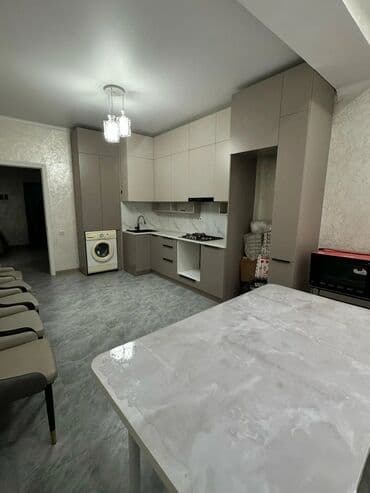 квартира 2 ком сдаю: 2 комнаты, Агентство недвижимости, Без подселения, С мебелью полностью — 4