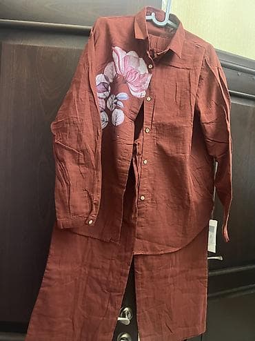 pull bear: Комплект из муслина размер 46 Абсолютно новыйкупила за 2000 Отдаю за — 2