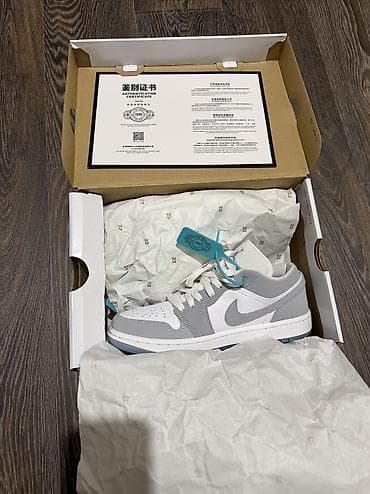 Ботинки: Мужские кроссовки, 38, Nike, Новый, цвет - Серый, Самовывоз, Платная доставка — 9