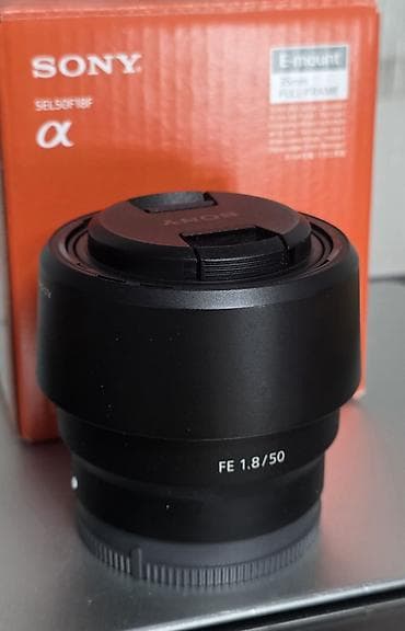 Объектив Sony FE 50mm f/1.8 (SEL50F18F) Идеальное состояние, продаю
