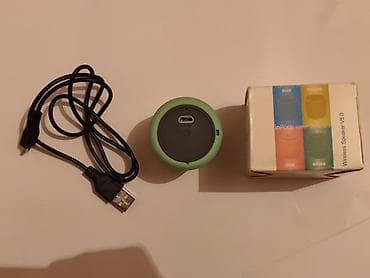 hyperx alloy: Bluetooth колонка портативная (бирюзовый цвет), маленькая помещается в — 1