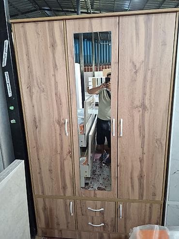 детское зеркало: Шифоньер, шкаф для одежды, Новый, Прямой, ЛДСП — 9