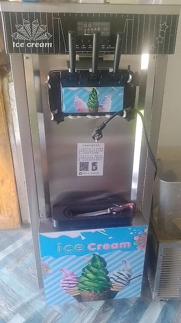 Өндүрүш үчүн жабдуулар: Профессиональный аппарат для мягкого мороженого (настольный/напольный — 1