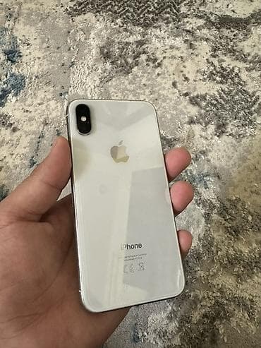 vi fi: IPhone X, Б/у, 256 ГБ, Серебристый, 100 % — 1