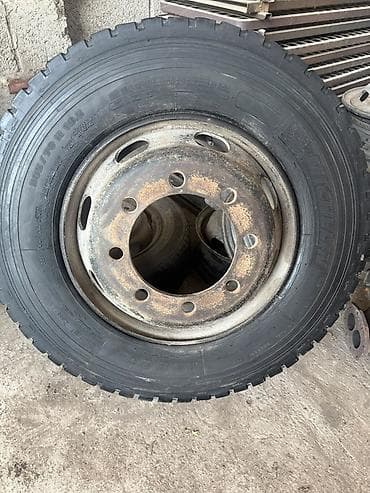470 жх: Шиналар 265 / 70 / R 19.5, All-season, Колдонулган, Комплект, Жүк ташуучу унаалар/Автобустар, Франция, Michelin — 5