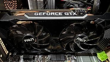 gtx 1660 super: Видеокарта для ПК, Б/у, Palit, GeForce GTX, 6 ГБ — 7