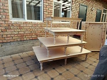 кыргызские: Улуттук кыргыз үстөлү, Бүктөө, Жыгач, түсү - Саргыч боз — 2