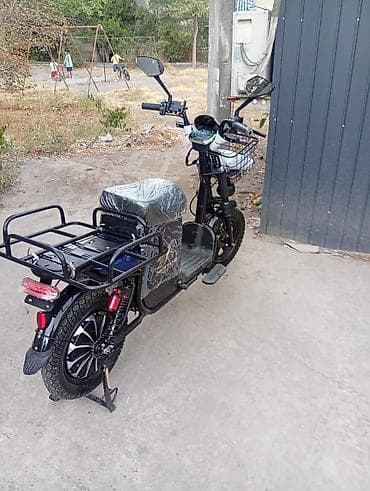 gps tracker: Электроскутер Mustang (карго/городской) Аренда Берилет - — 1