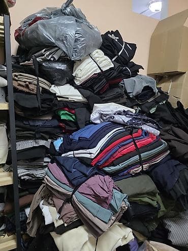 Оборудование для бизнеса: Оптовая партия тканей и отрезов для шитья Описание: - Большой микс — 1