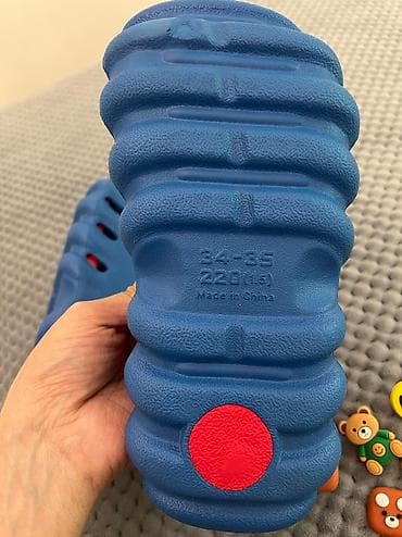 пракат койнок: Эркектердин сандалийи, 34, 35, Жаңы, түсү - Көк, Өзү алып кетүү — 4