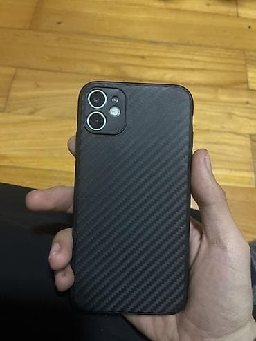 рутер: IPhone 11, Б/у, 128 ГБ, Черный, Чехол, 81 % — 4