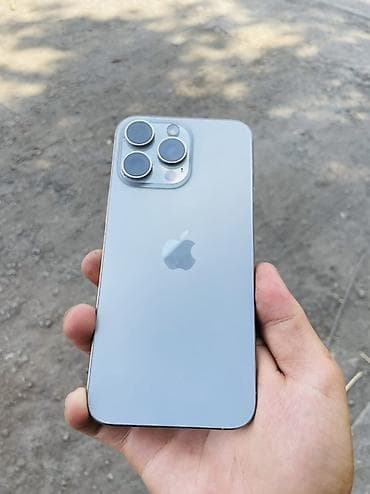 IPhone 15 Pro max 256 гб цвет Light Blue Titanium В хорошем сост торг