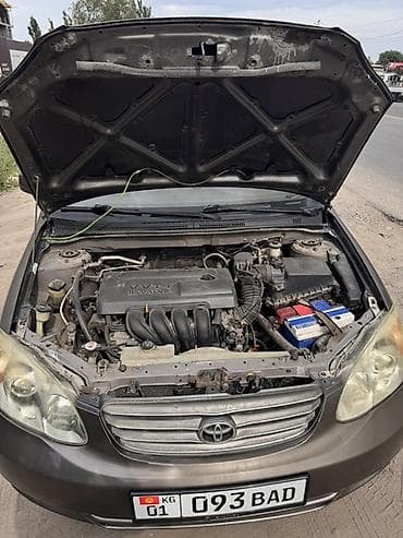 vin code: Toyota Corolla: 2003 г., 1.7 л, Автомат, Бензин, Седан — 8