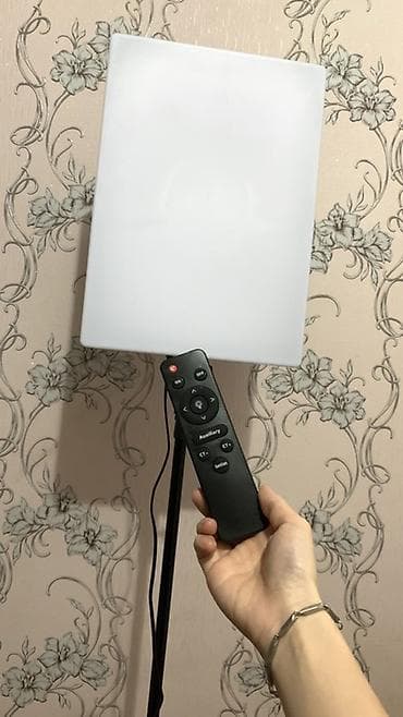 rtx 2060: Студийная LED‑панель на штативе с пультом ДУ. - Источник света — 1