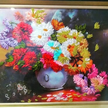 зеркало стоячий: Прекрасные картины лентами на заказ. В нашем профиле ещё много — 1