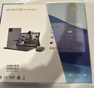 Электронные книги: Планшет, Ego Pad, память 128 ГБ, 10" - 11", 5G, Новый, Классический цвет - Серый — 2