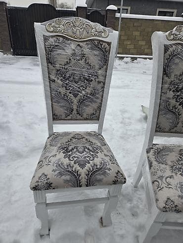 резные табуретки: Стул для зала, Новый, Дерево — 1