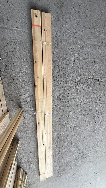 Рейки: Деревянные рейки/бруски для строительства и отделки. - Материал — 1