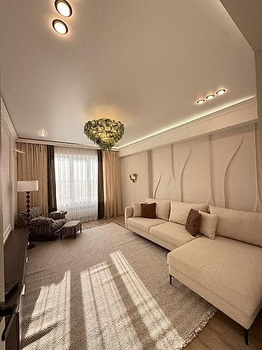 алтын булак лайф: 2 комнаты, 64 м², Элитка, 7 этаж, Дизайнерский ремонт — 3
