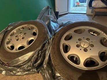 бутка бу: Куйма Дисктер R 15 Mercedes-Benz, Комплект, тешиктери - 5, Колдонулган — 3