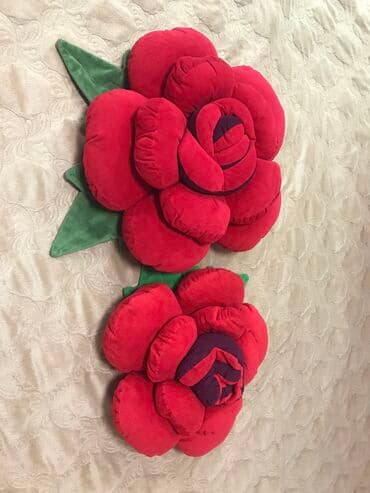 пуховая подушка: Подушки 
Одна большая, одна маленькая — 1