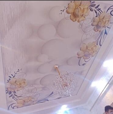 квартиры в бишкеке на долгий срок: Натяжной потолок Глянцевое, Матовое, 3D потолки Монтаж, Гарантия, Демонтаж — 1