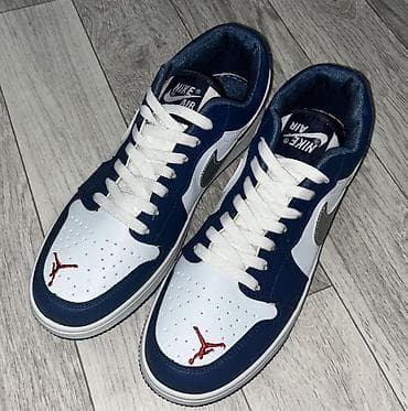 nike jordan 4: Мужские кроссовки, 42, 42.5, 43, Nike, Новый, цвет - Синий — 10