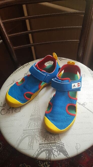 спортивные штаны адидас: Сандали Adidas 34р Оригинал!!! б/у в хорошем состоянии Очень легкие — 2